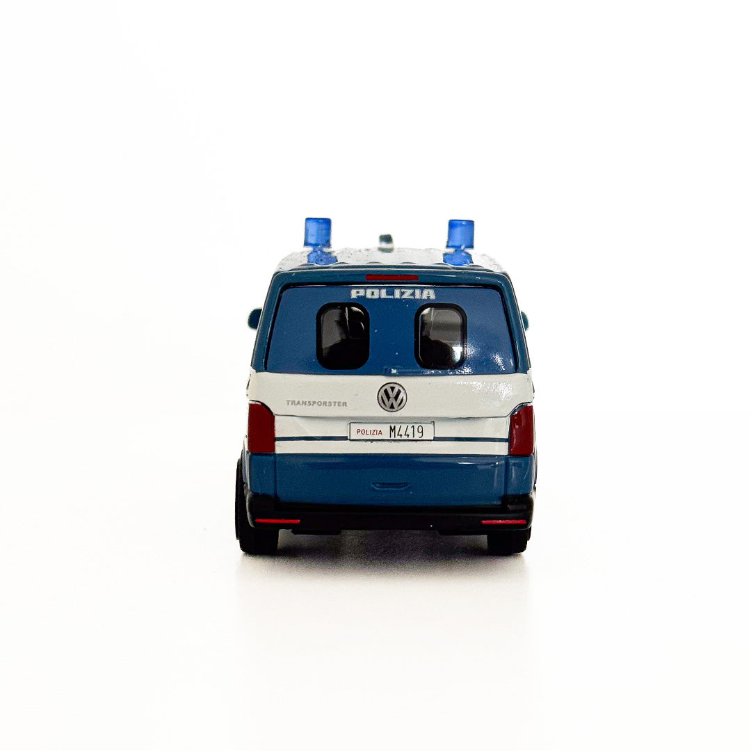 18-30448 Bburago - Volkswagen Transporter T6 Polizia - Mezzo cinofili