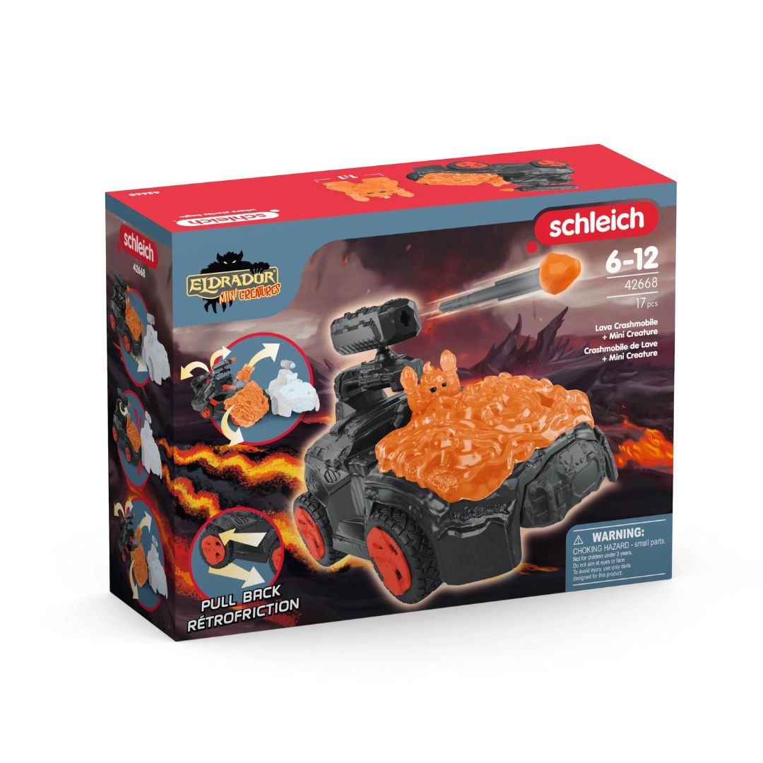 42668 Schleich Eldrador Creature - Crashmobil di lava + Minicreatura