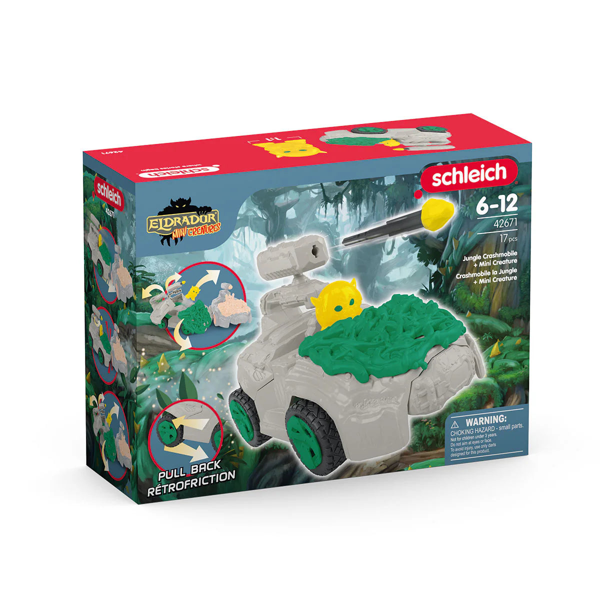 42671 Schleich Eldrador Creature - Crashmobil della giungla + Minicreatura