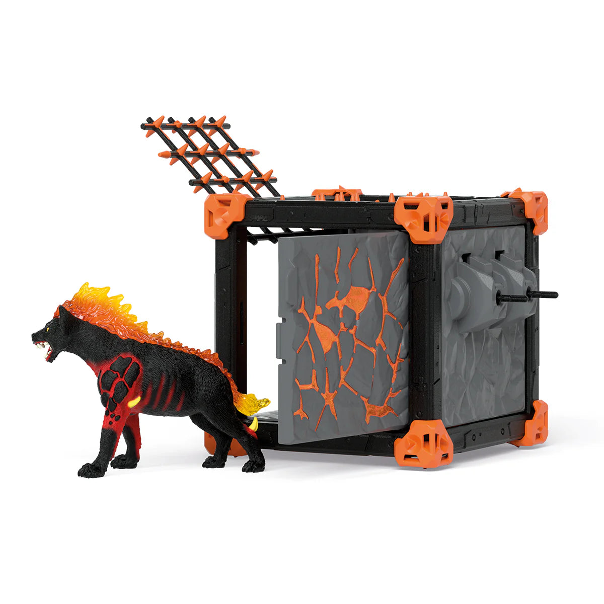 42674 Schleich Eldrador Creature - BattleCave Iena di lava