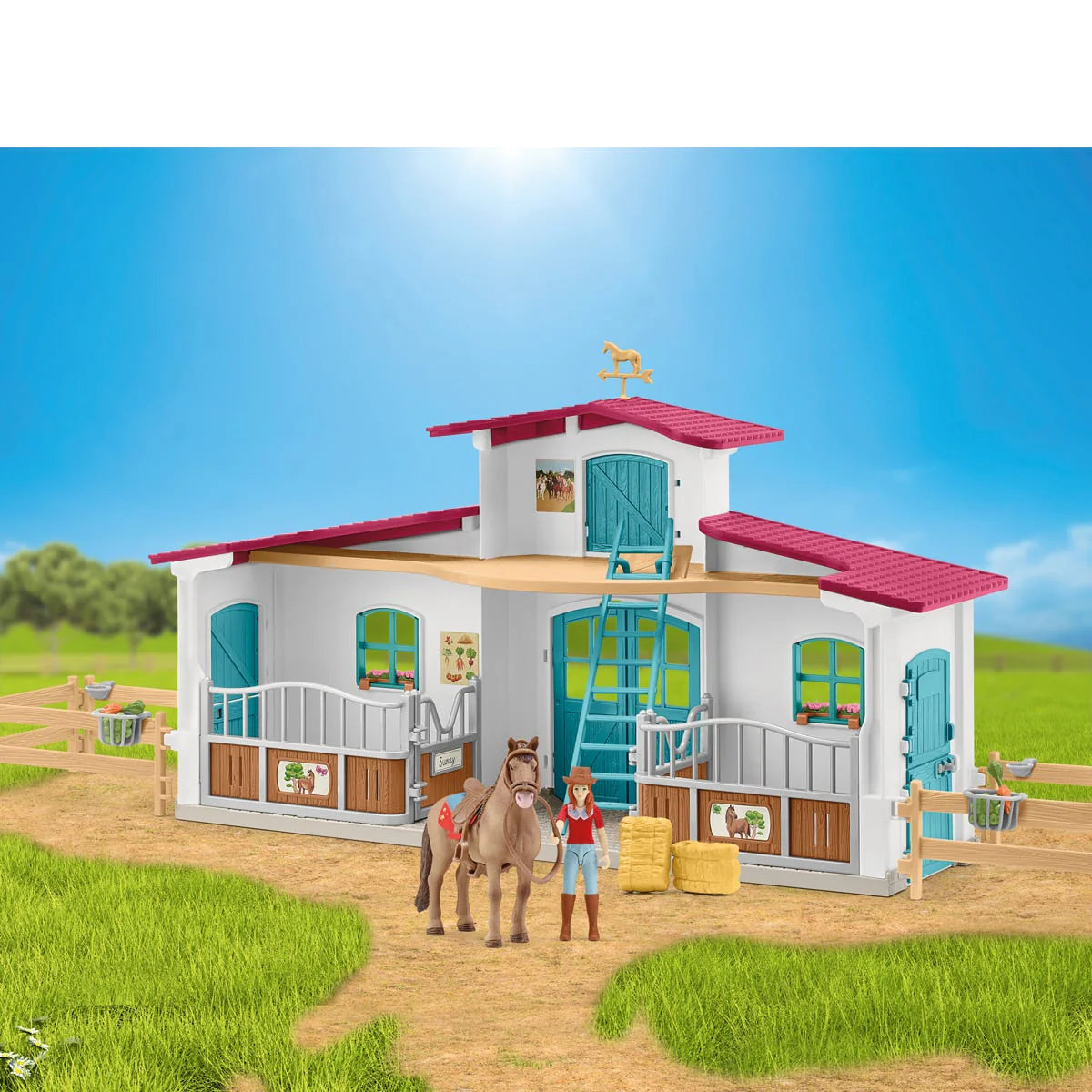 72222 Schleich-s Horse Club Ranch centro qeuestre