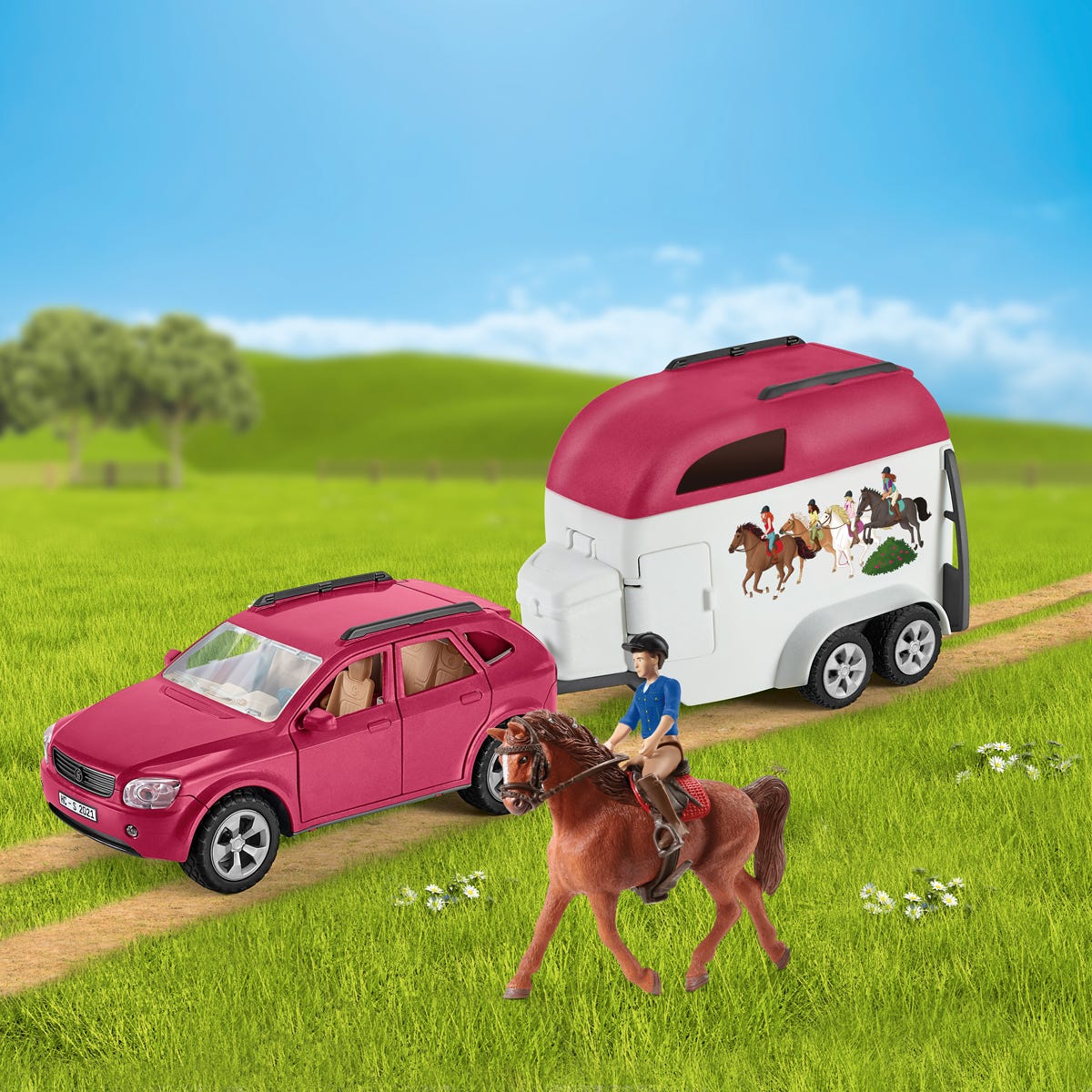 72223 Schleich Horse Club - L'avventura a cavallo del signor Kramer