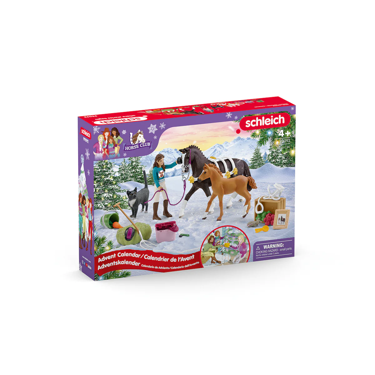 99092 Schleich Horse Club - Calendario dell'Avvento Horse Club 2024