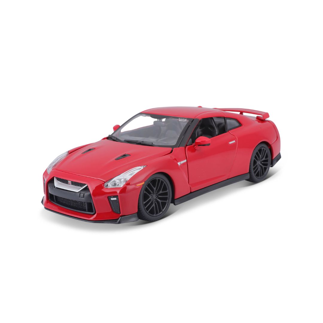 18-21082 Bburago - Nissan GT-R (2017), rossa - Scala 1:24