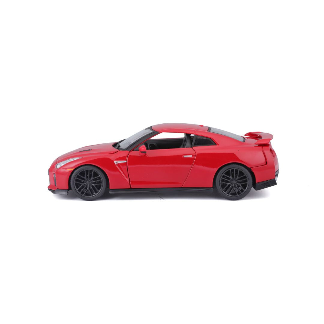 18-21082 Bburago - Nissan GT-R (2017), rossa - Scala 1:24