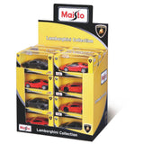 - 24072 Bburago Maisto - Lamborghini Collection, rossa - con retrocarica - 1:43