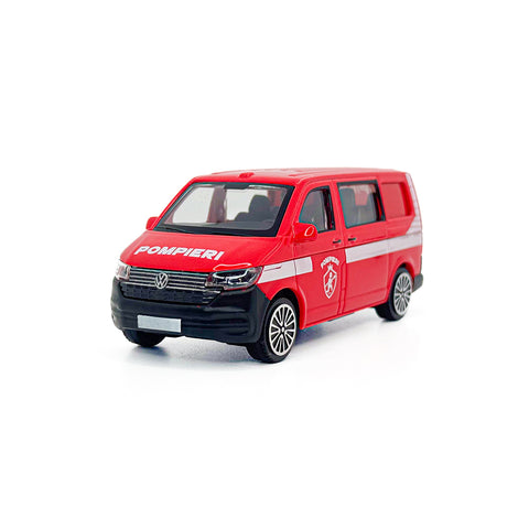 18-30414 Burago Maisto - Volkswagen T 6.1 Transporteur de pompiers -1:43