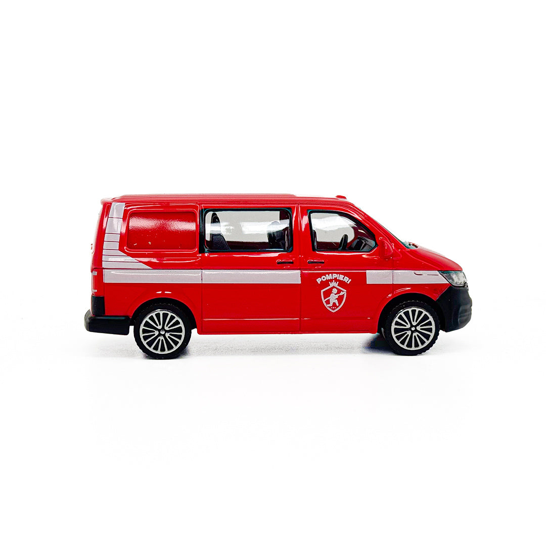 18-30414 Burago Maisto - Volkswagen T 6,1 transporter dei Vigili del Fuoco 1:43