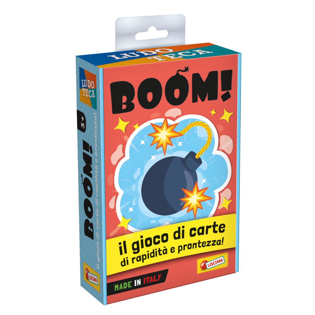 100583 Lisciani - Ludoteca - Boom! - Il gioco di carte