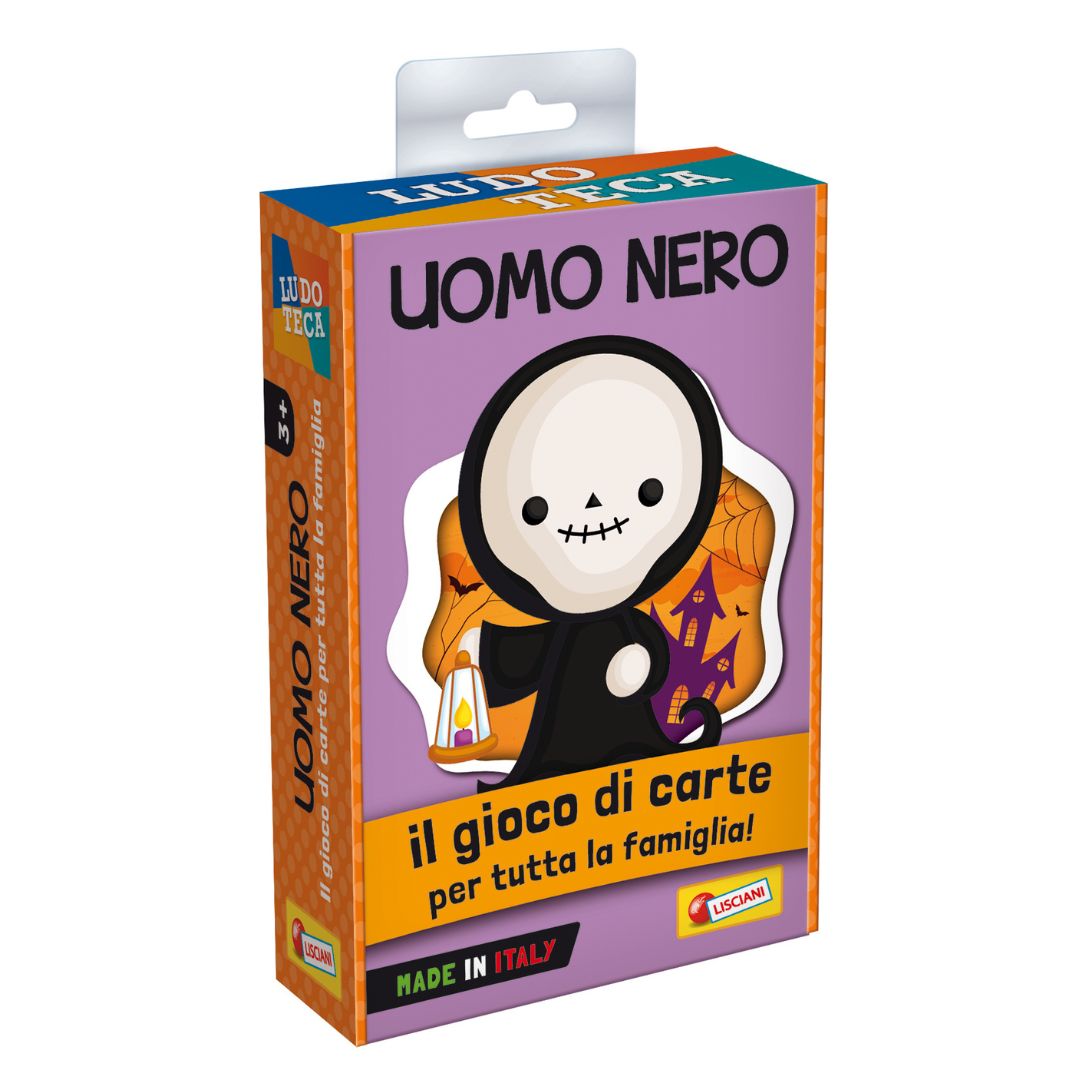 85798 Lisciani - Ludoteca - Uomo Nero - Il gioco di carte