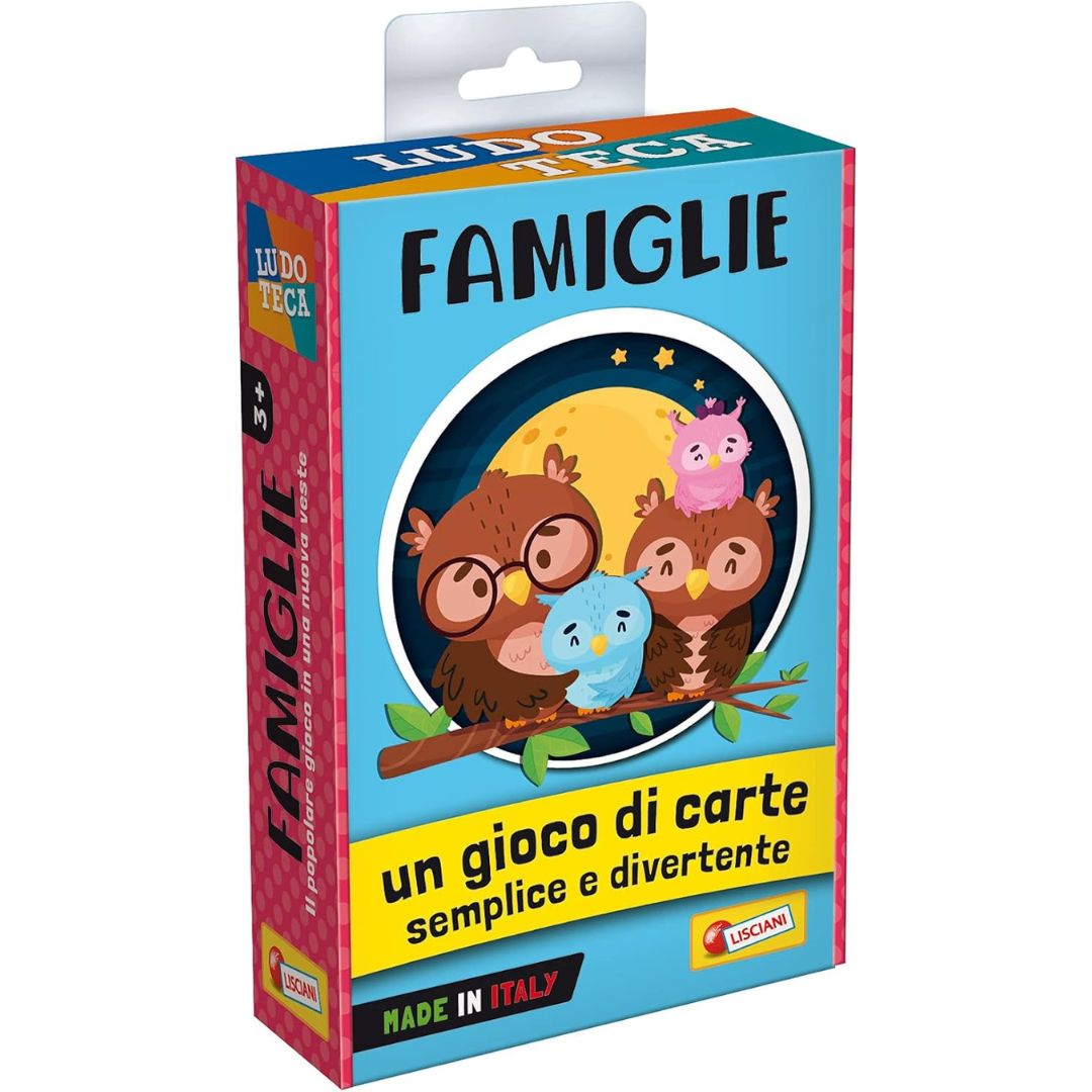 89116 Lisciani - Ludoteca - Famiglie - Il gioco di carte