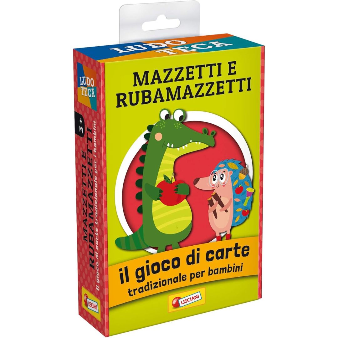 85804 Lisciani - Ludoteca - Mazzetti e rubamazzetti - Il gioco di carte