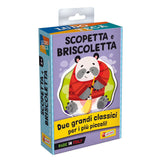 92857 Lisciani - Ludoteca - Scopetta e briscoletta - Il gioco di carte