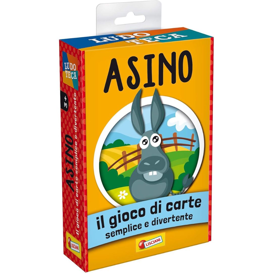 85743 Lisciani - Ludoteca - Asino - Il gioco di carte