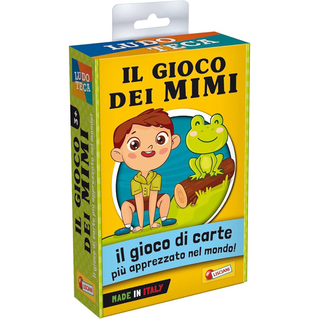 89130 Lisciani - Ludoteca - Il gioco dei mimi - Il gioco di carte