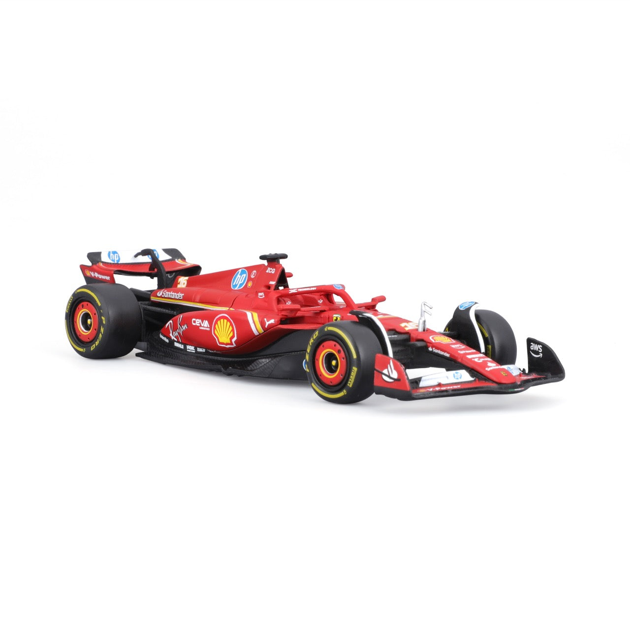*18-36844L Bburago Formula Racing - Ferrari SF-24 #16 (Leclerc) - 1:43