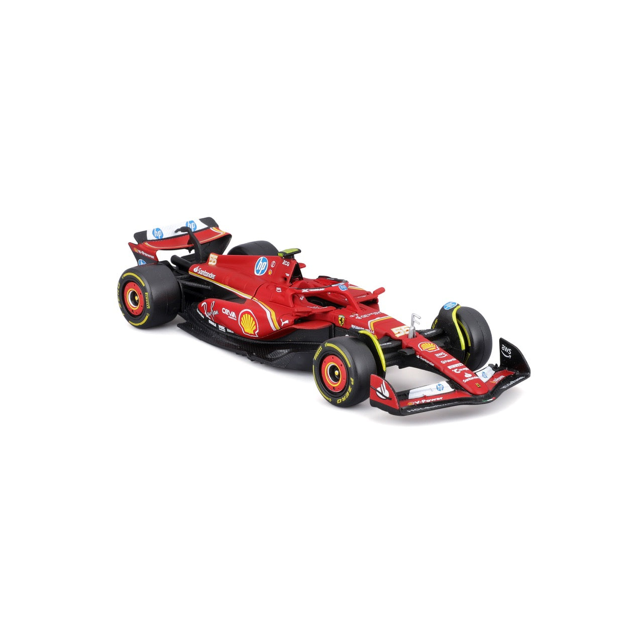 *18-36844S Bburago Formula Racing - Ferrari SF-24 #55 (Sainz) - 1:43