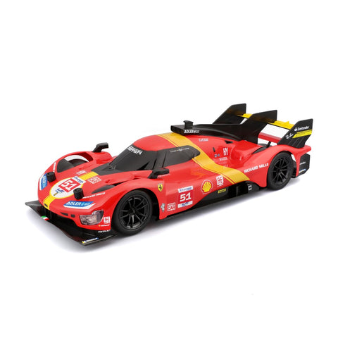 *82861 Bburago Maisto Tech Ferrari 499P LMH 2023 Champion de Le Mans 1:16