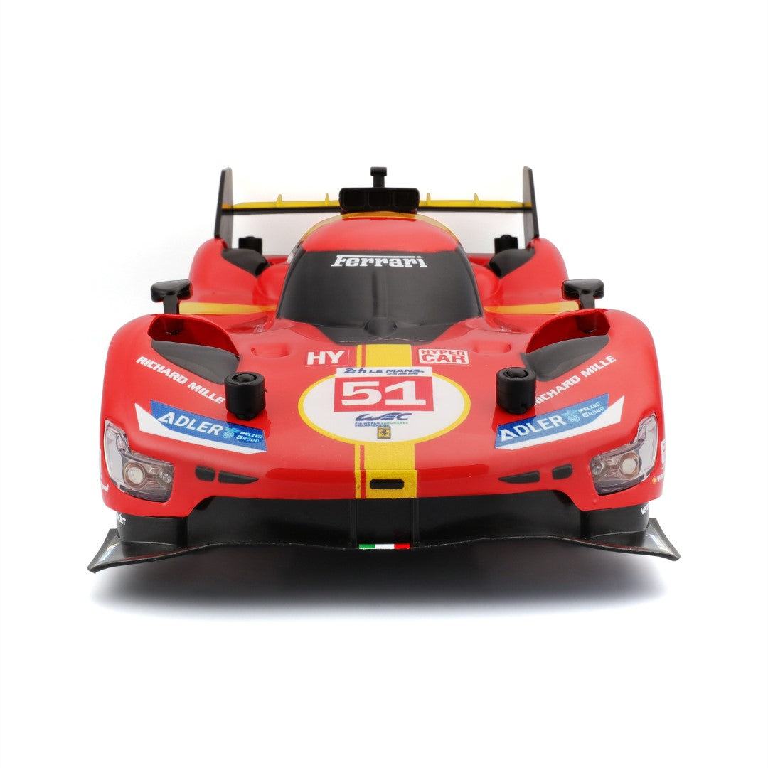 82861 Bburago Maisto Tech Ferrari 499P LMH (2023)Le Mans Champion 1:16