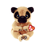 T40543 Ty - Special Beanie Babies - Peluche Carlino - Izzy 20 cm