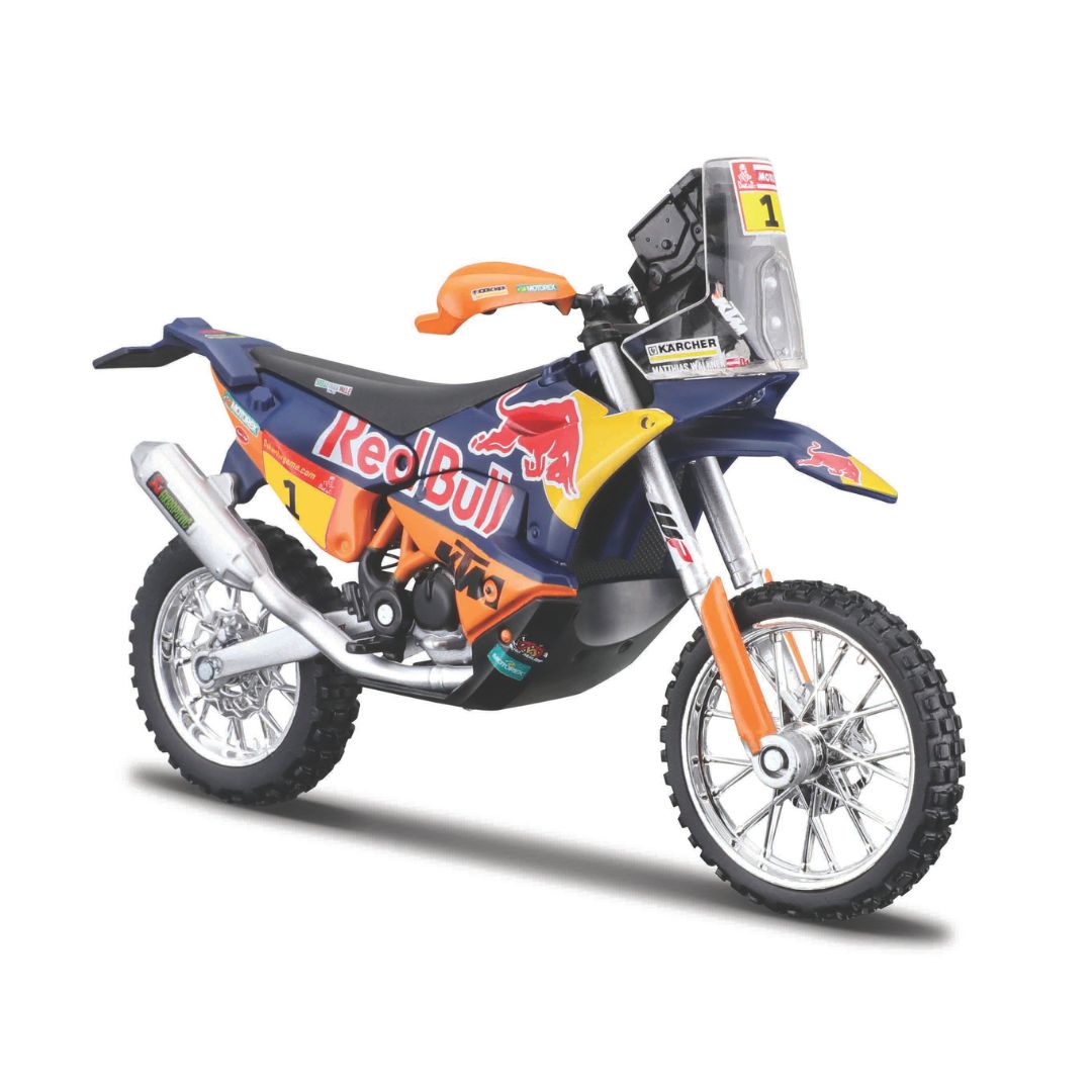 18-51070 Bburago Race - KTM 450 - Scala 1:18 - Modello a scelta