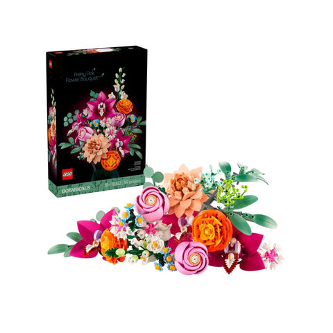 10342 LEGO La collection botanique - Bouquet de fleurs roses