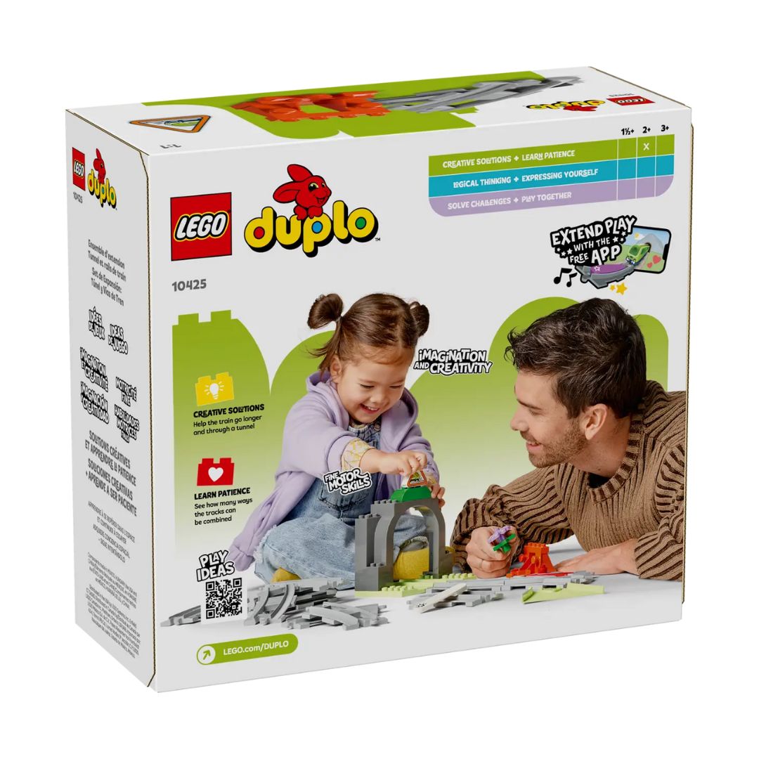 10425 LEGO Duplo - Pack di espansione tunnel e binari ferroviari