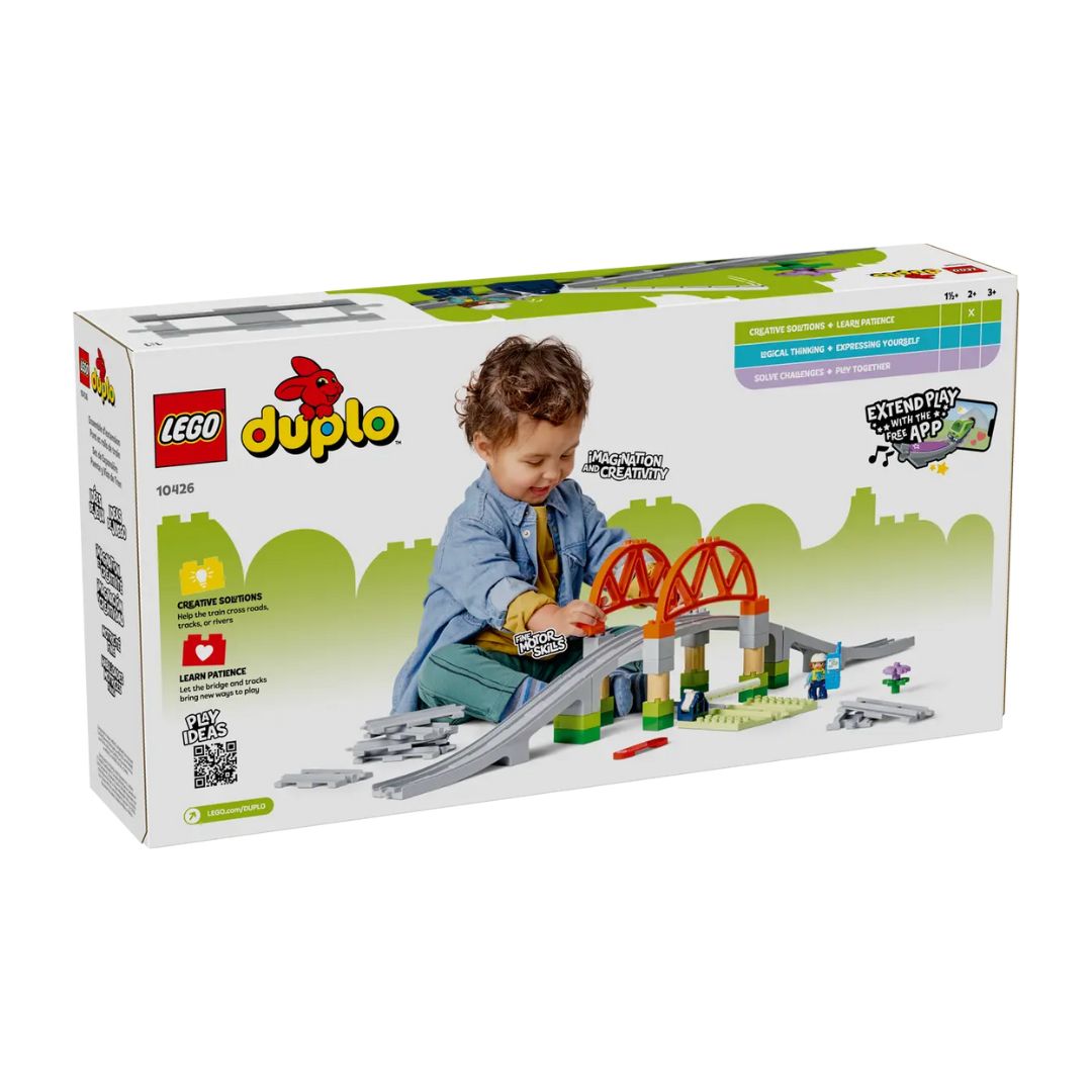 10426 LEGO Duplo - Pack di espansione ponte e binari ferroviari