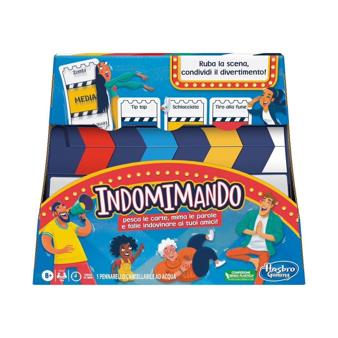 33291 Hasbro - Indomimando -refresh Gioco dei mimi per famiglie