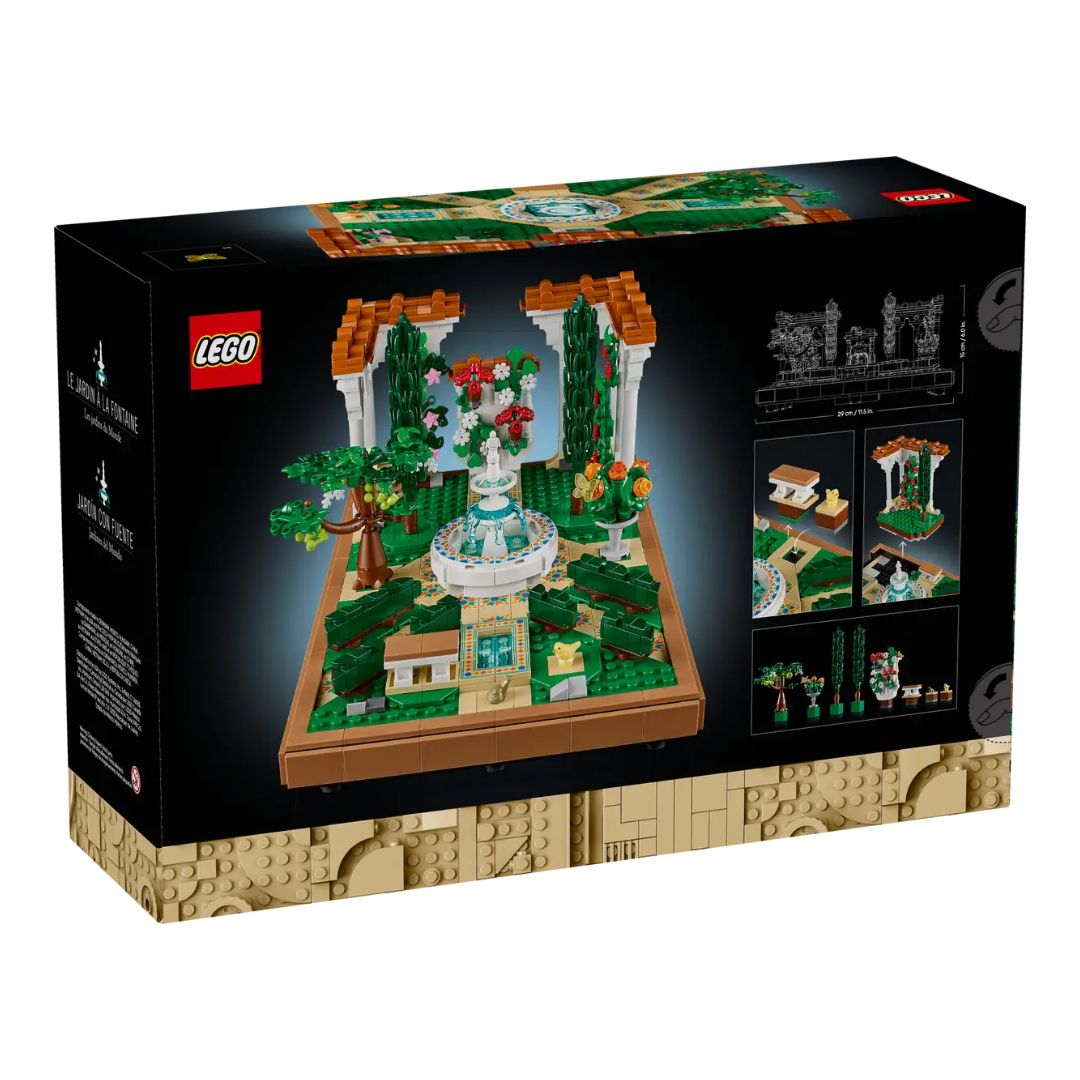 10359 LEGO Icons - Il giardino della fontana