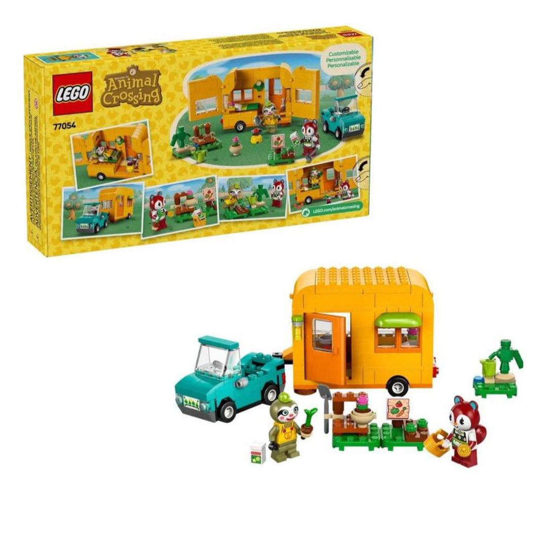 77054 LEGO Animal Crossing - Roulotte e negozio di giardinaggio di Florindo