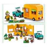 77054 LEGO Animal Crossing - Roulotte e negozio di giardinaggio di Florindo