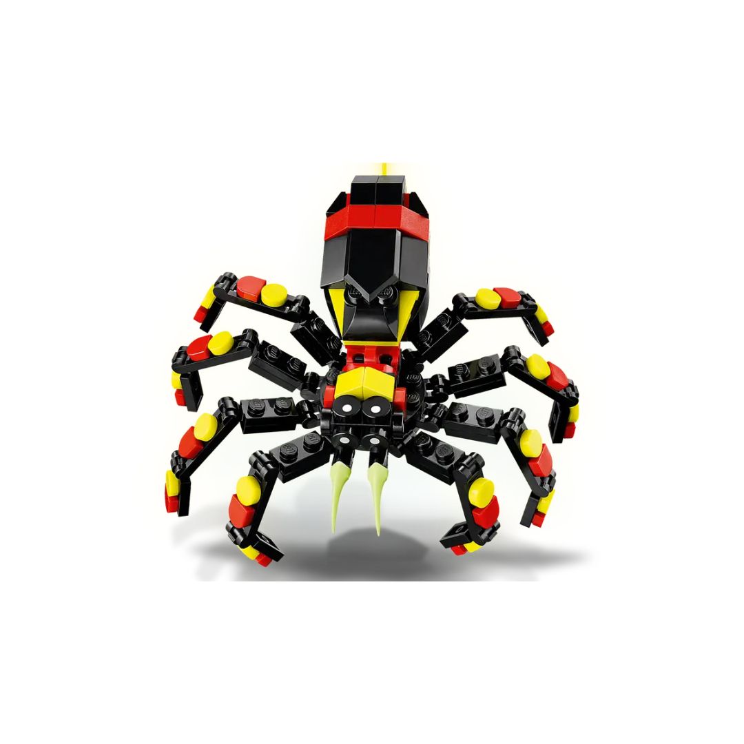 31159 LEGO Creator 3in1 - Animali selvatici: ragno trasformista