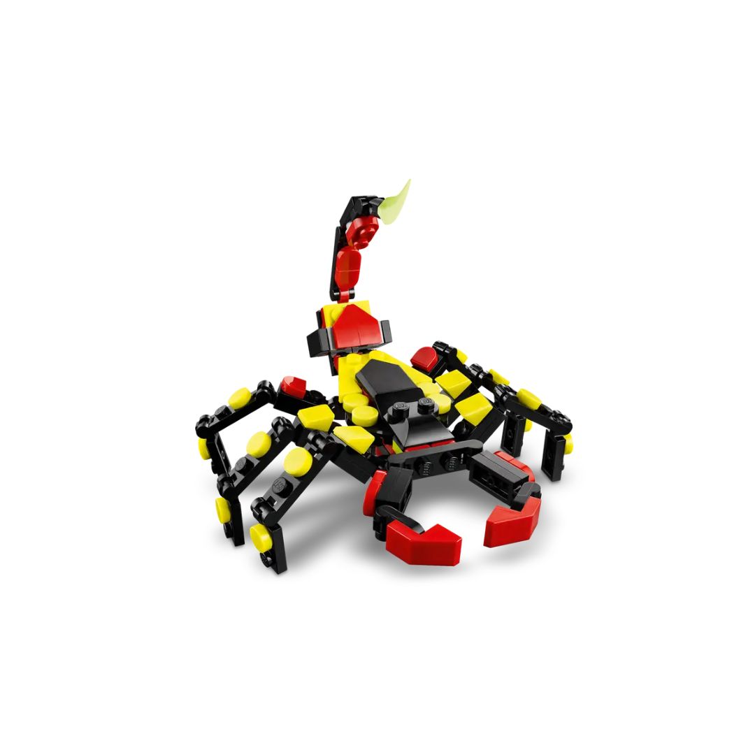 31159 LEGO Creator 3in1 - Animali selvatici: ragno trasformista