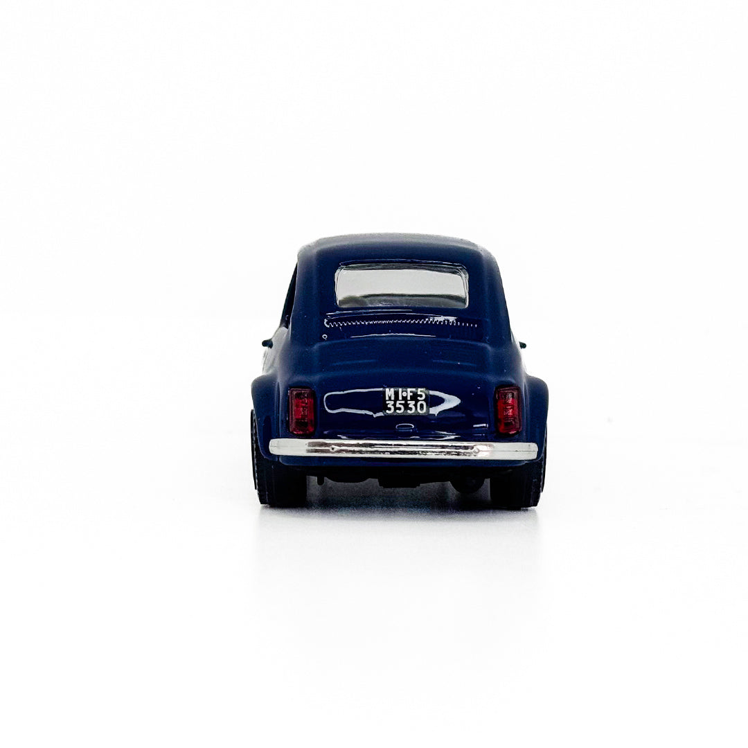 *18-30046 Bburago - Fiat 500 (1965), blu - Scala 1:43