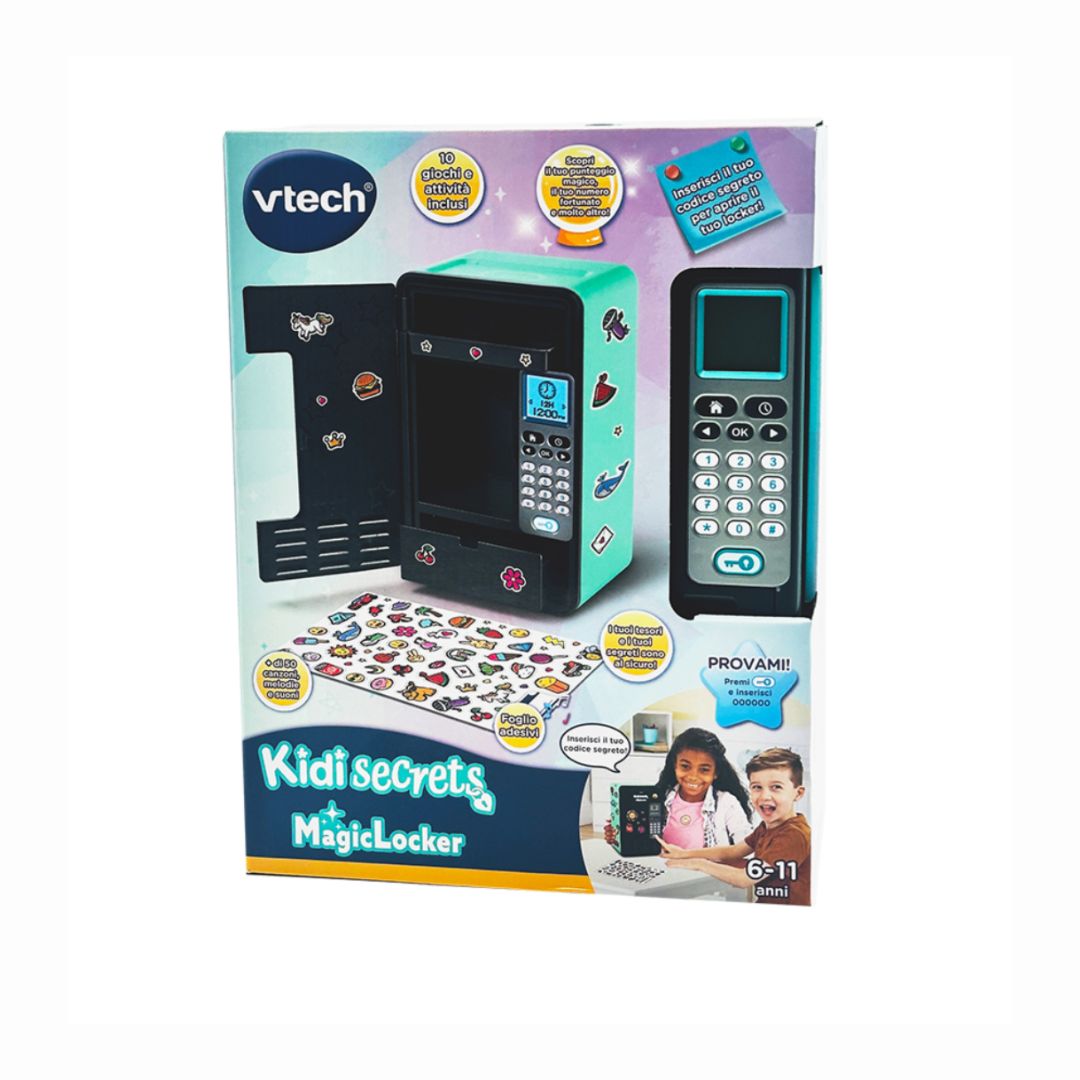 554107 VTech - KidiSecrets: Magic Locker - Cassetta con combinazione