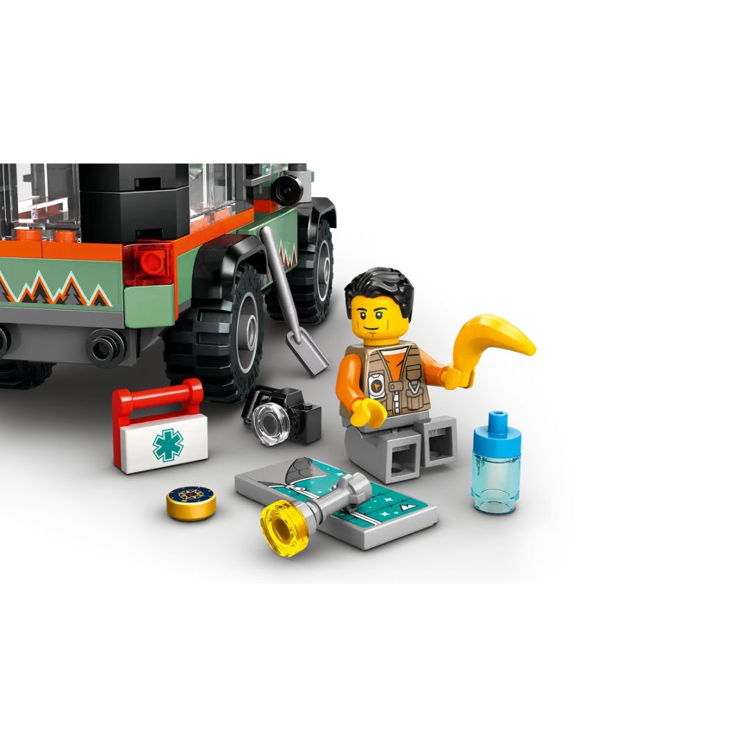60447 LEGO City Great Vehicles - Fuoristrada di montagna 4x4