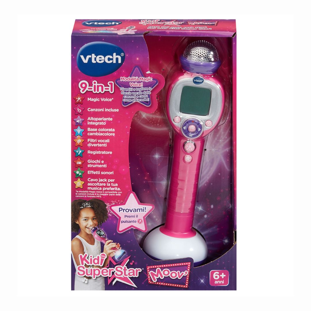 194307 VTech - Kidi: Superstar Moov' - Microfono per bambini