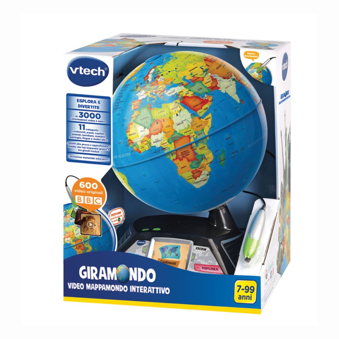 605407 VTech - Giramondo: mappamondo interattivo