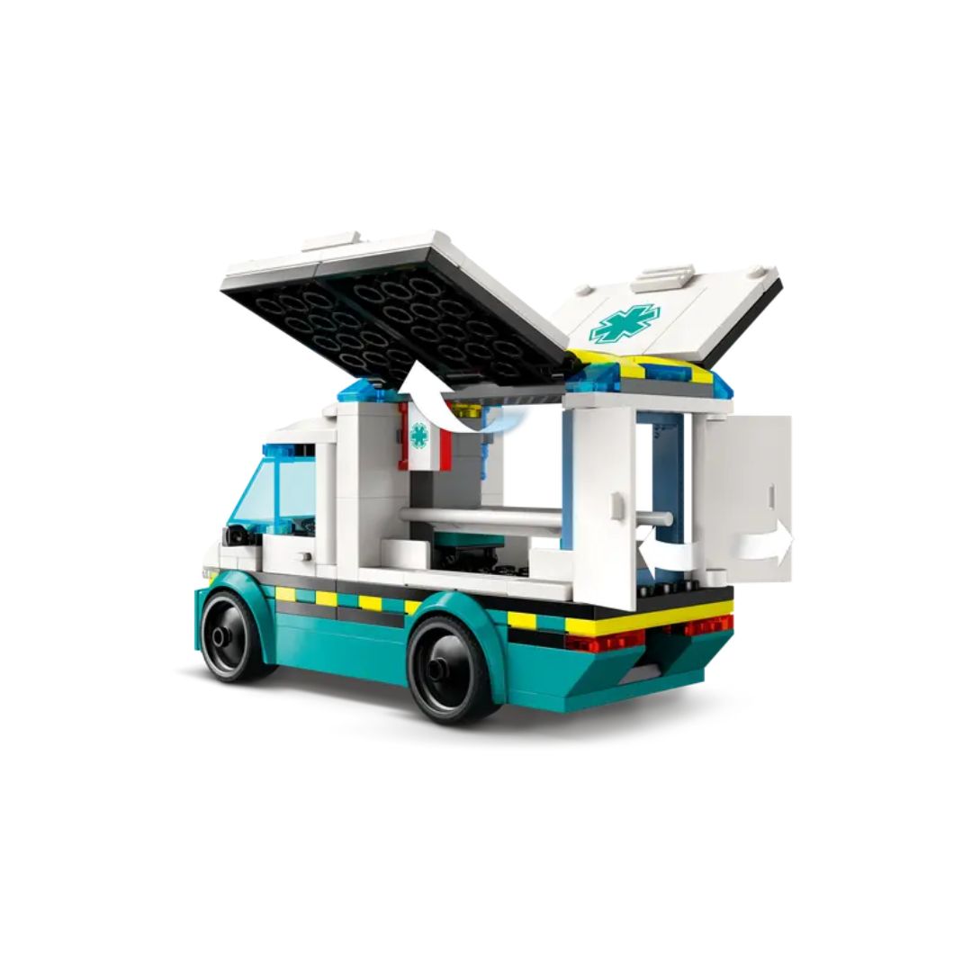 60451 LEGO City Great Vehicles - Ambulanza di emergenza