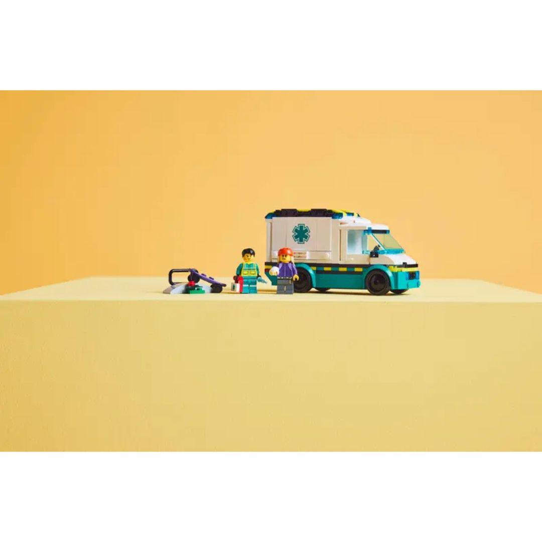 60451 LEGO City Great Vehicles - Ambulanza di emergenza