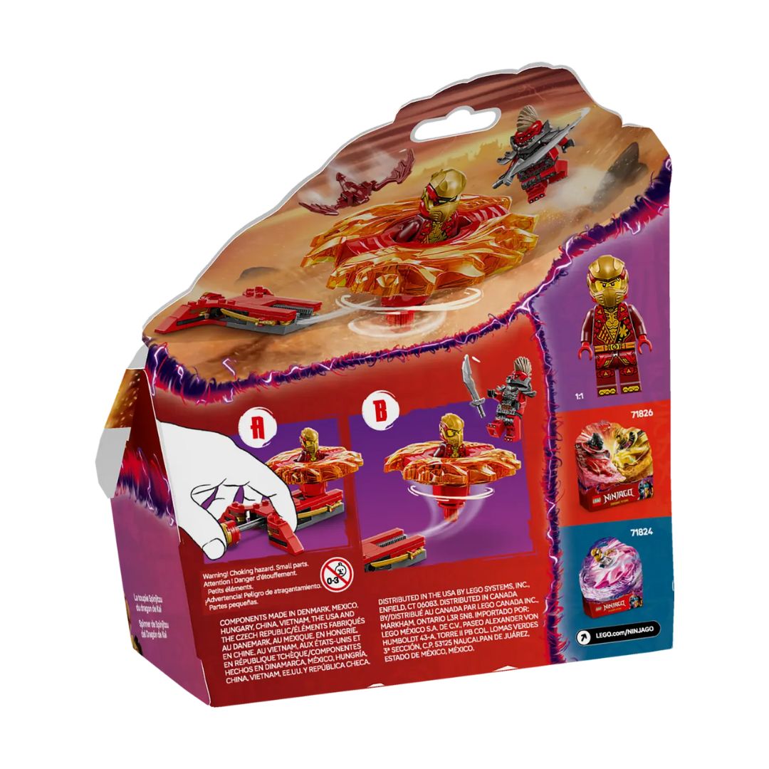 71823 LEGO Ninjago - Spinner del drago Spinjitzu di Kai