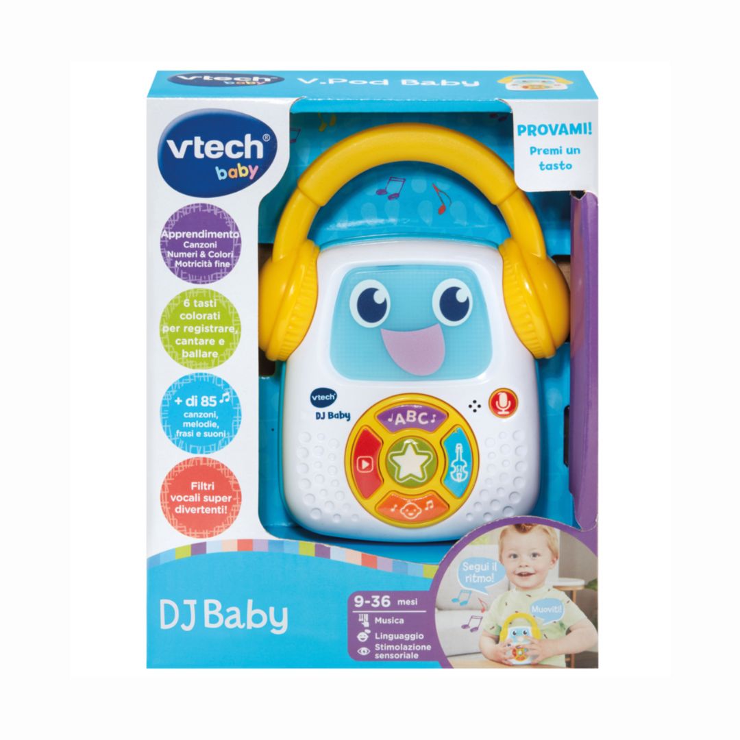 607807 VTech - DJ Baby - Robot musicale