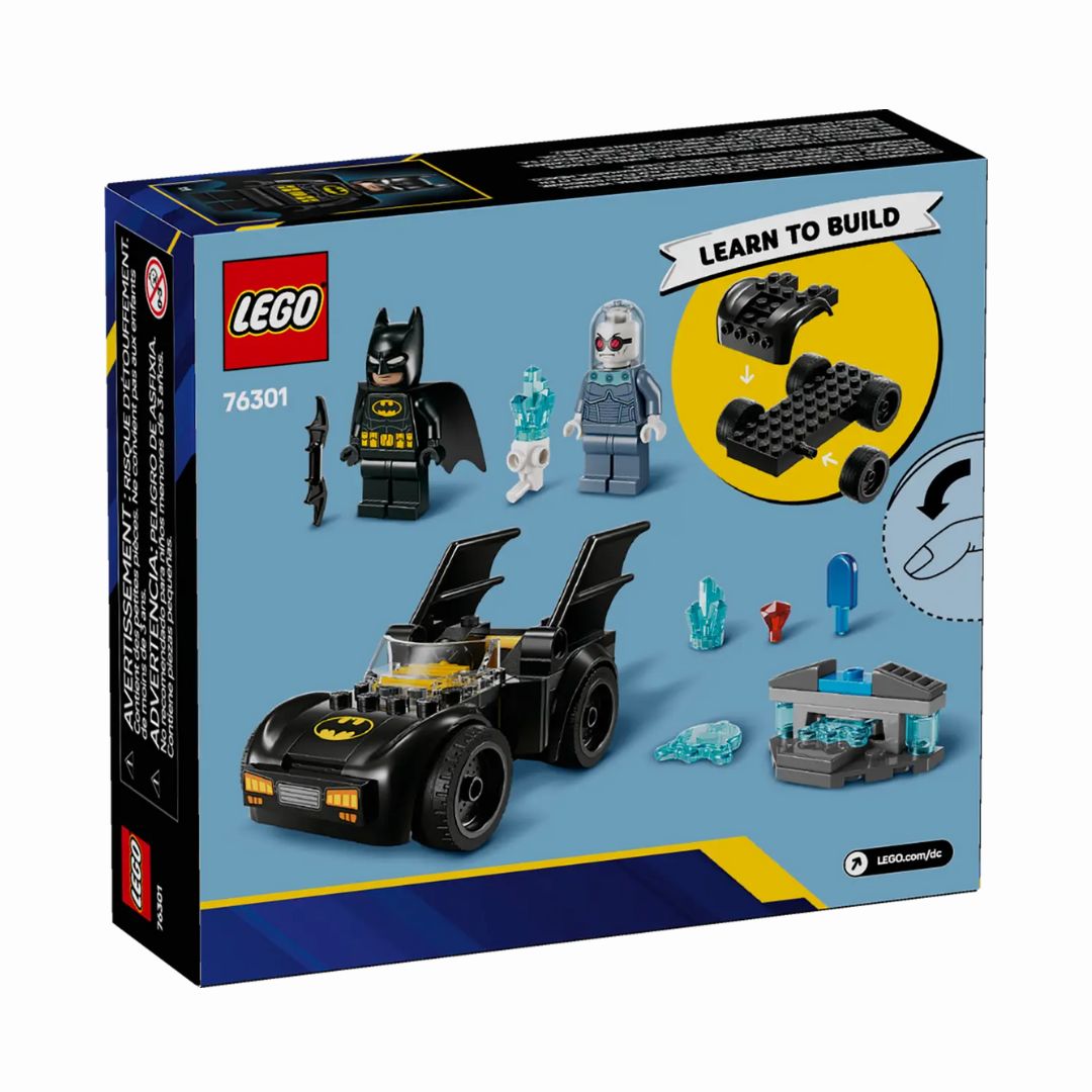 76301 LEGO DC Super Heroes - Batman e Batmobile contro Mr. Freeze