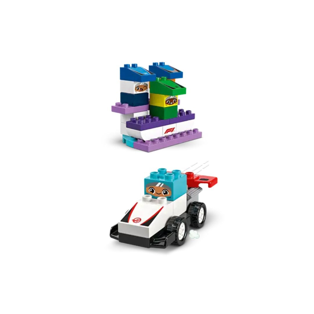 10445 LEGO Duplo Town - Auto da corsa e piloti Team F1