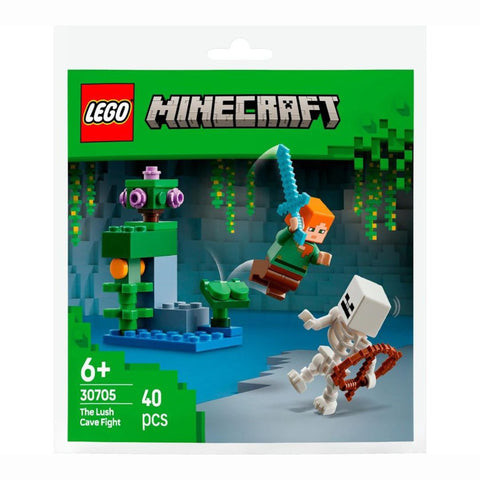 30705 LEGO Polybag Minecraft - Duello nella grotta lussureggiante