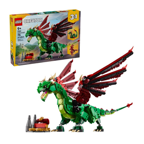 31161 LEGO Creator 3en1 - Dragon médiéval