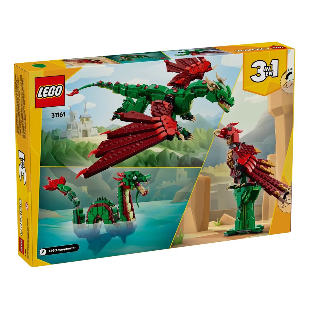 31161 LEGO Creator 3in1 - Drago medievale