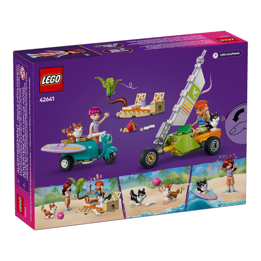 42641 LEGO Friends - Avventure canine su windskate e sidecar