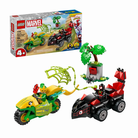11198 LEGO Spidey - La poursuite en dinosaure de Spin et Electro